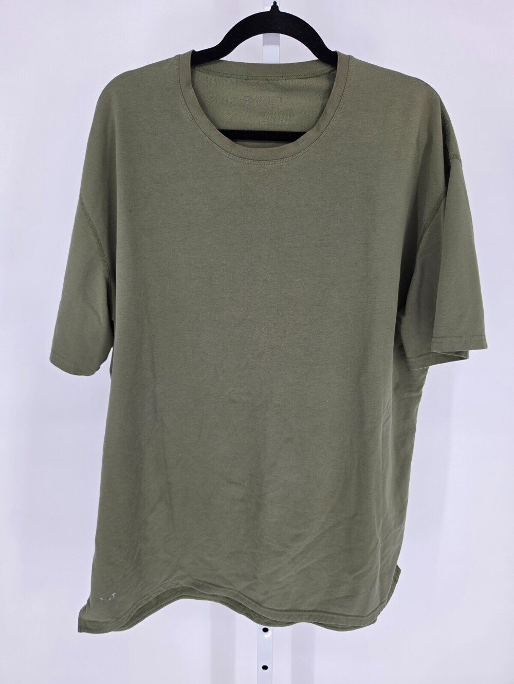 BYLT Mens Sz XXL Short Sleeve Crew Neck T Shirt Olive Green